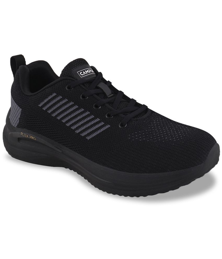     			Campus - PAXTON Black Men's Sports Running Shoes
