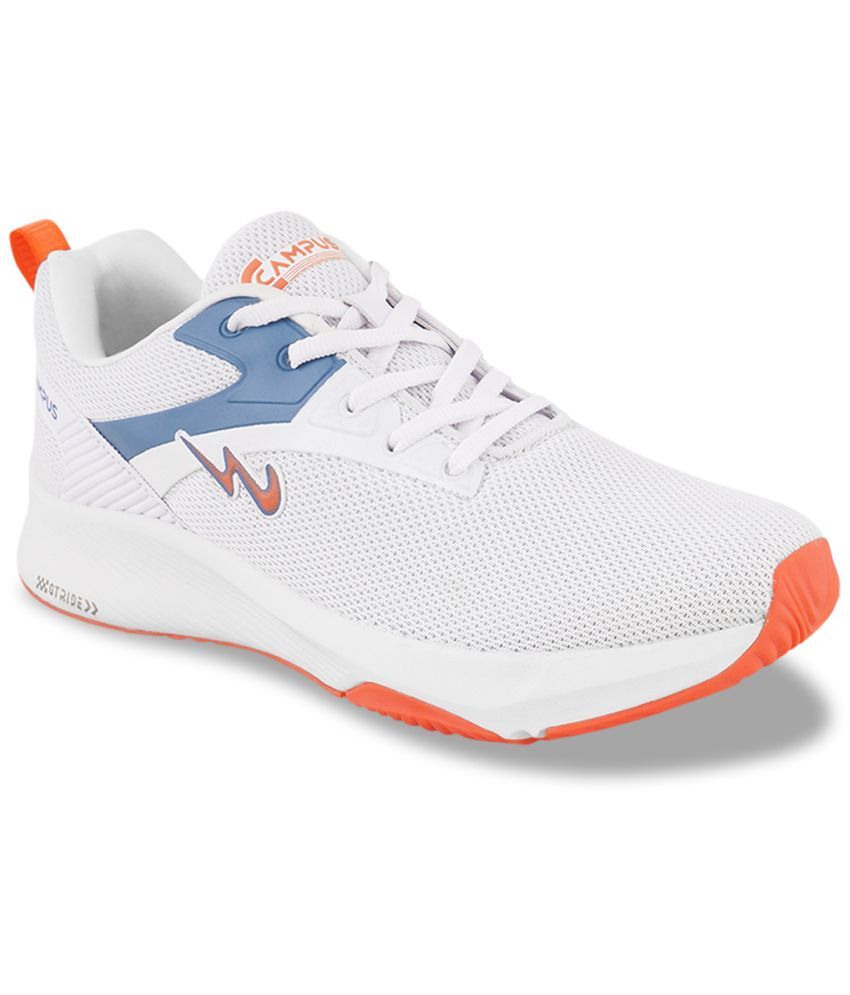     			Campus - SCALO White Men's Sports Running Shoes