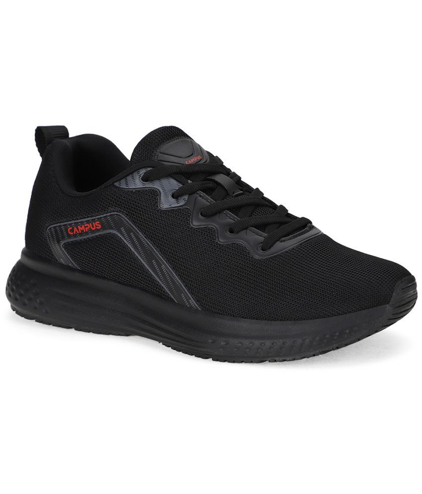     			Campus - TOES Black Men's Sports Running Shoes