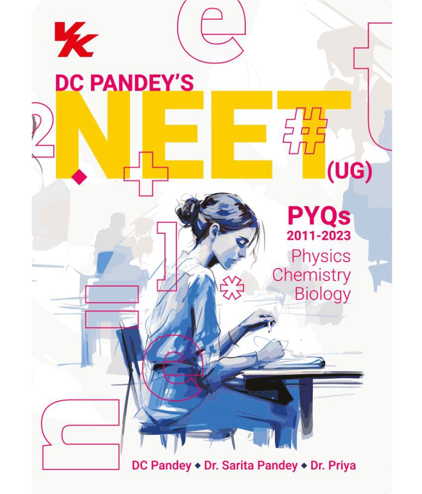     			NEET (UG) Previous Year Solved Question Papers(2011-2023)- Physics, Chemistry & Biology by DC Pandey for NEET Exam 2024