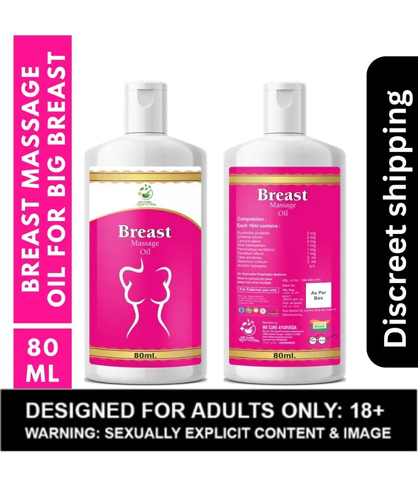 Buy WECURE AYURVEDA Breast Enlargement Oil Online at Best Price in