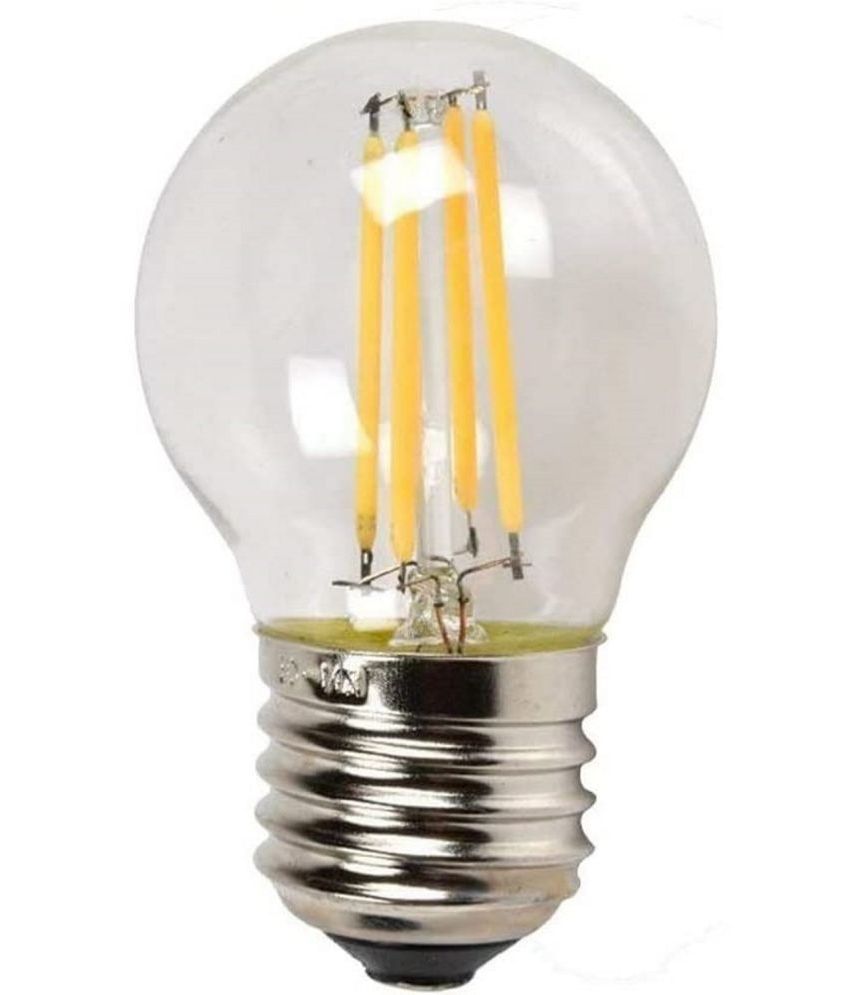     			DAJUBHAI - 4W Warm White LED Bulb ( Single Pack )