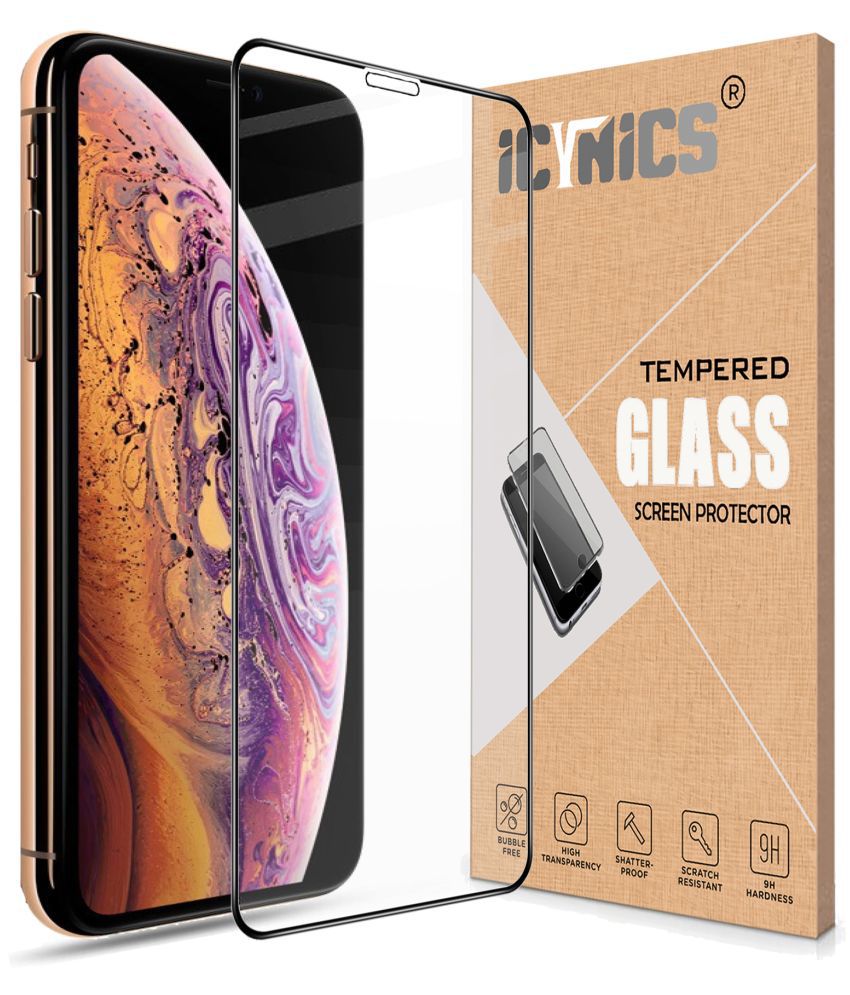     			Icynics - Tempered Glass Compatible For Apple iPhone XS ( Pack of 1 )