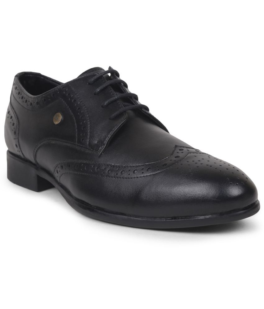     			Liberty - Black Men's Brogue Formal Shoes