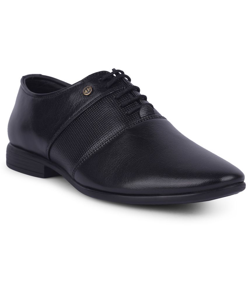     			Liberty - Black Men's Oxford Formal Shoes