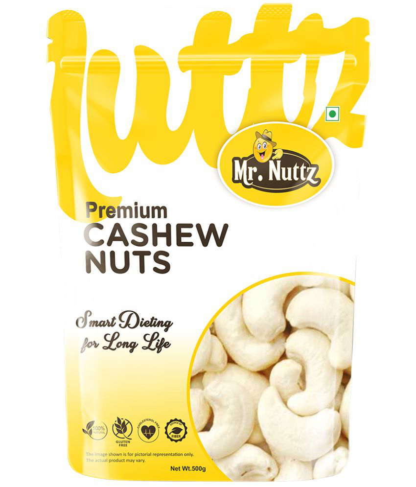     			Mr.Nuttz Cashew nut (Kaju) 500 g