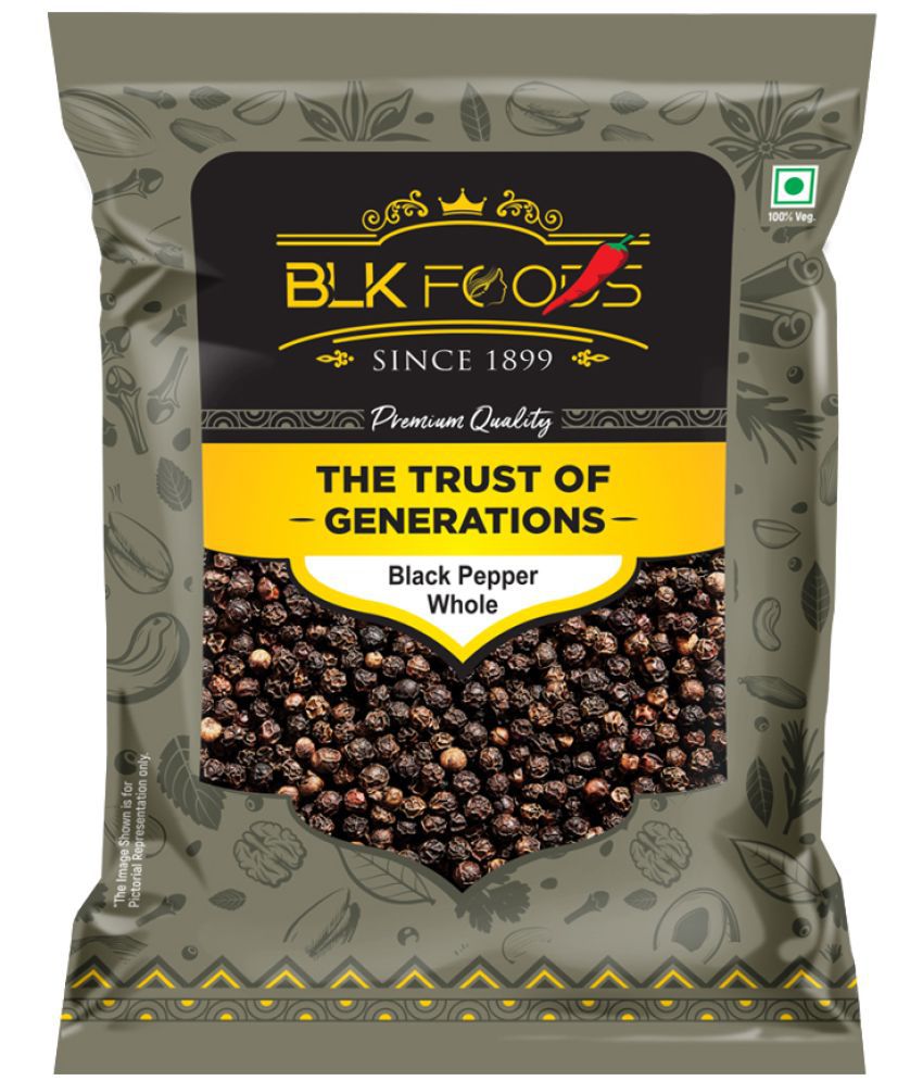     			BLK FOODS _Daily Black Pepper Whole (Kali Mirch Sabut) 100g 100 gm