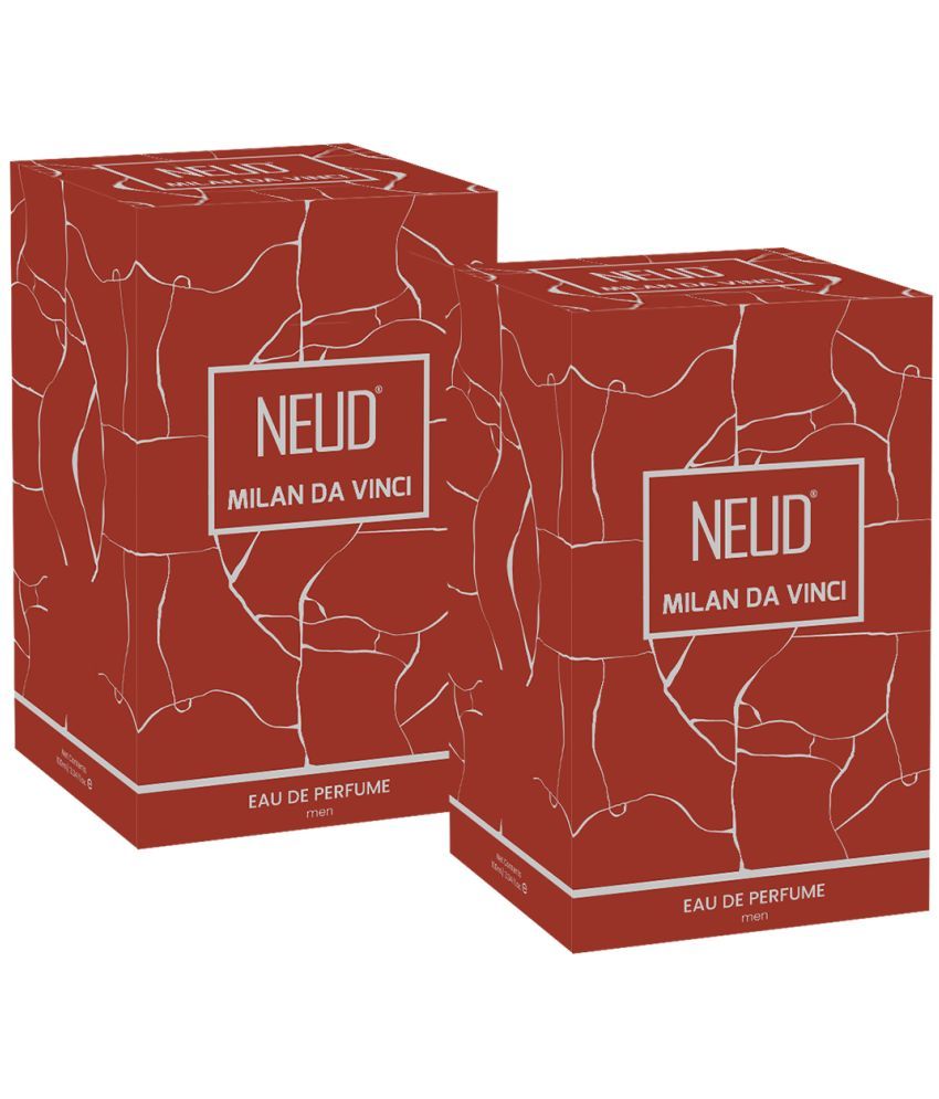     			NEUD Milan Da Vinci Luxury Perfume for Cosmopolitan Men Long Lasting EDP, 100 ml Each (Pack of 2)