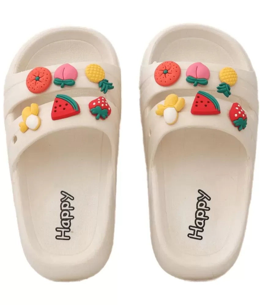 MOVEON Women Floral Design Transparent Upper Stylish White Slippers |  Sandals for Women & Girls : Amazon.in: Fashion
