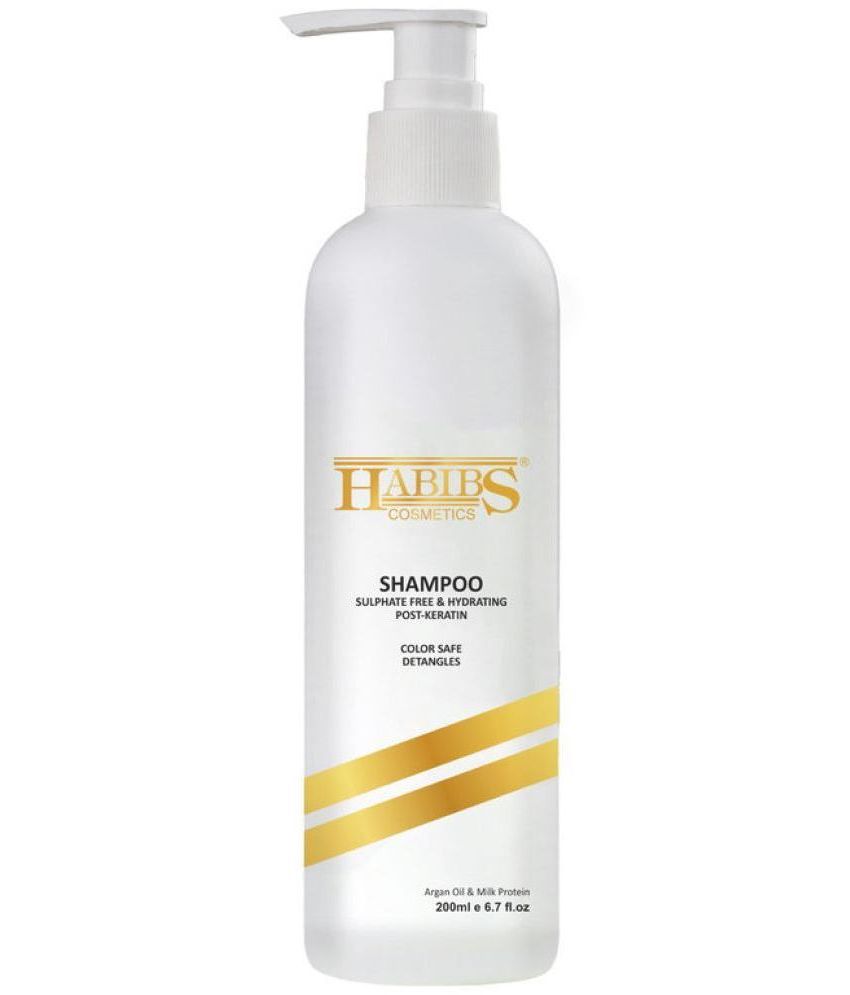     			Habibs Keratin Shampoo Hair Treatment -Biotin and Collagen Protein with Castor Oil 200ml Pack of 1
