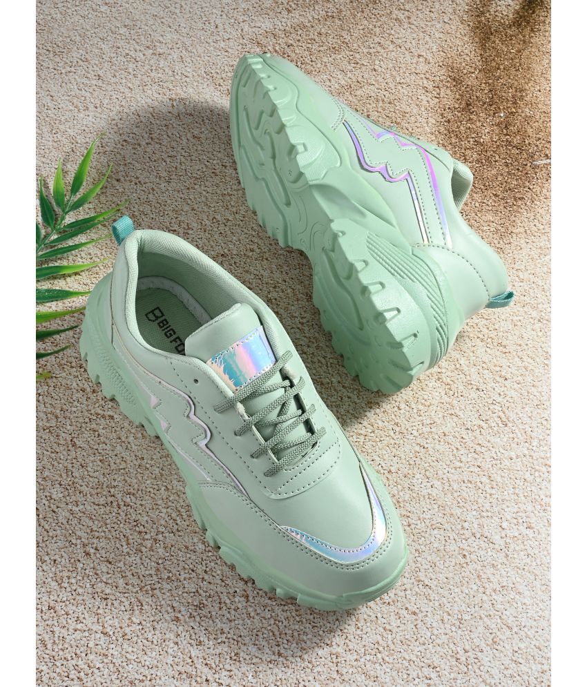     			Big Fox - Green Women's Sneakers