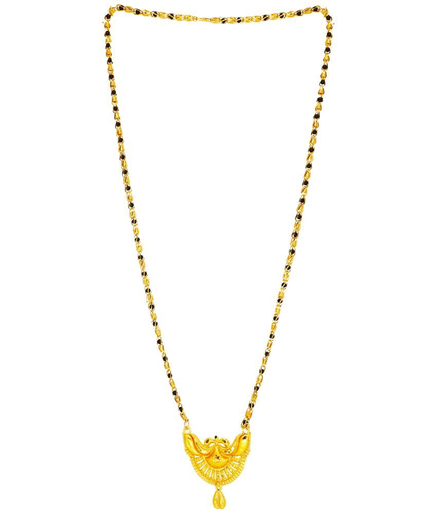     			JIPPA - Golden Mangalsutra ( Pack of 1 )