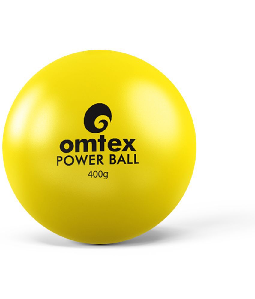     			Omtex - Yellow Rubber Cricket Ball ( Pack of 1 )