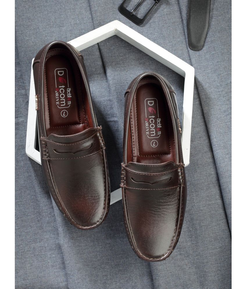     			Action - Brown Men's Slip on