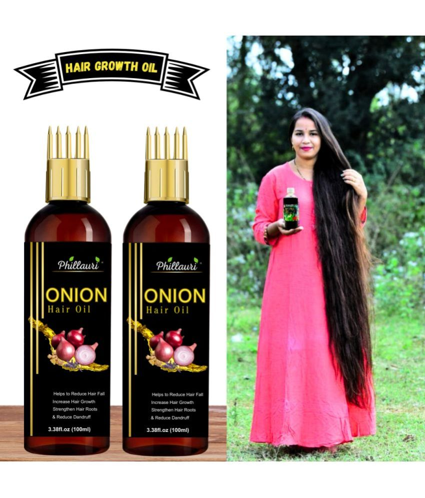     			Phillauri - Anti Hair Fall Onion Oil 200 ml ( Pack of 2 )