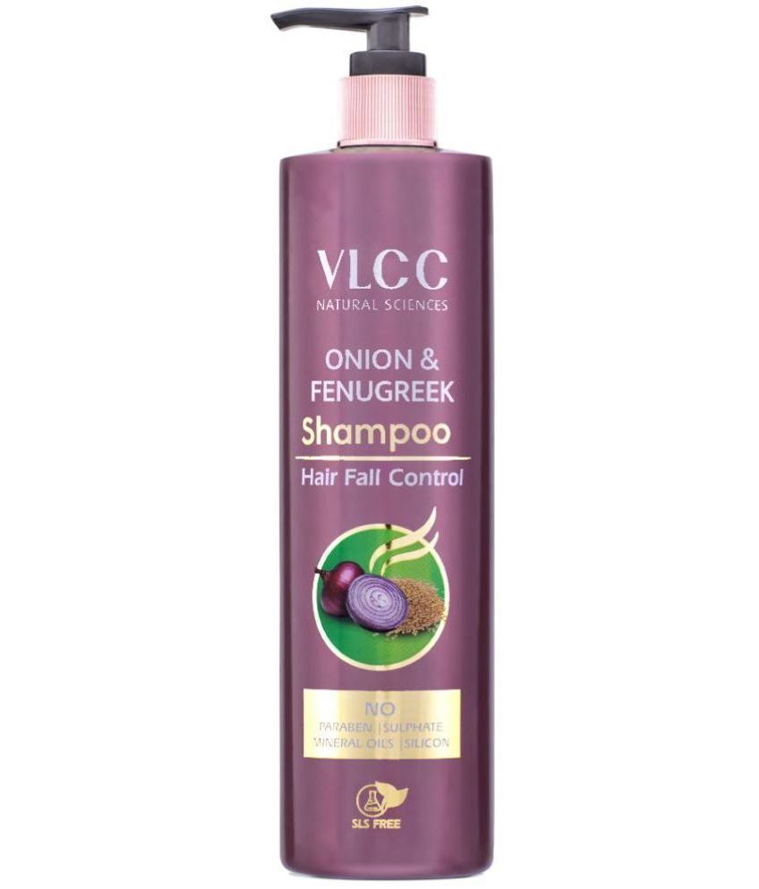     			VLCC Onion & Fenu Greek Shampoo For Hair Fall Control, 300 ml, Cleans Scalp