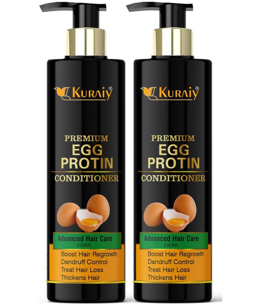     			KURAIY EGGPROTEIN CONDITIONER FOR SMOOTH & SHINY HAIR 200ML PACK OF 2