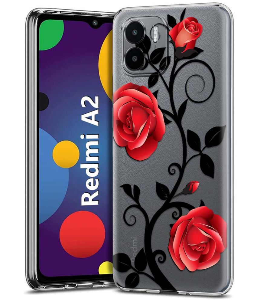     			NBOX - Multicolor Printed Back Cover Silicon Compatible For Redmi A2 ( Pack of 1 )