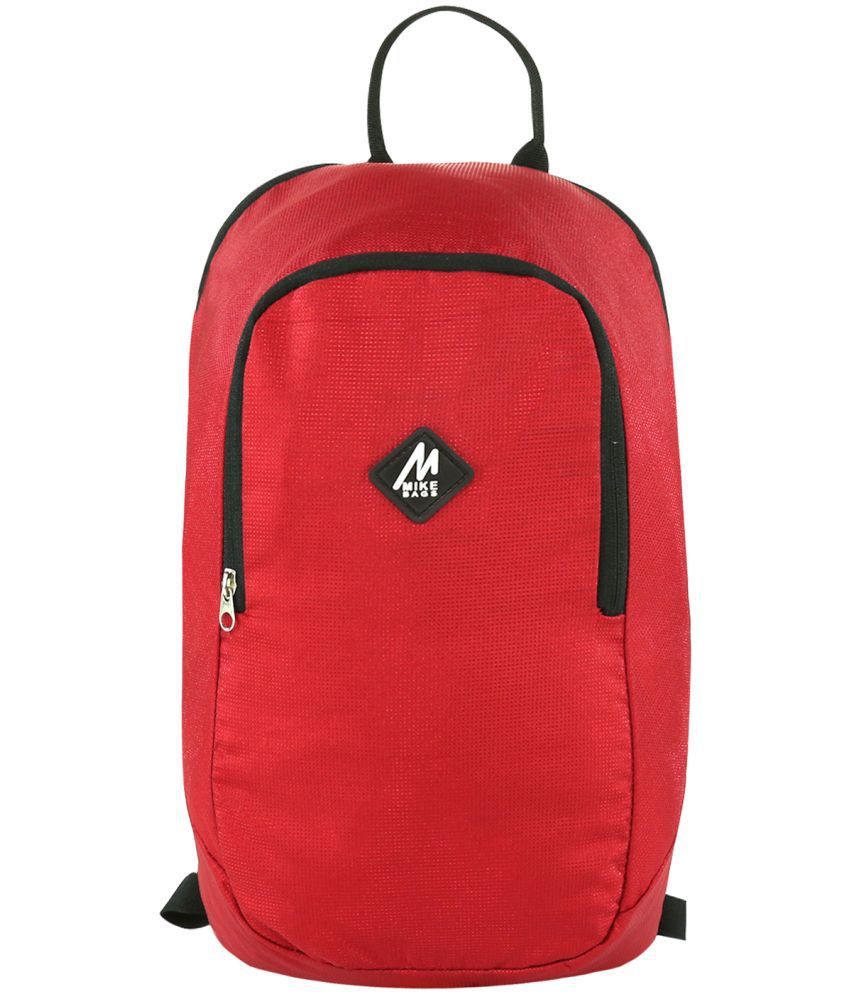     			SmilyKiddos 10 Ltrs Red Polyester College Bag