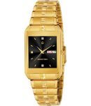 Wizard Times - Gold Stainless Steel Analog Men's Watch