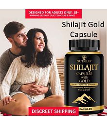 Nutriley Shilajeet Gold Resin Improves Immunity and Memory Enhancer, Natural Energy &amp; Tstosterone enhancer, Improves Performance, Strength &amp; Stamina, Improves Vigour, Hammer of thor capsule