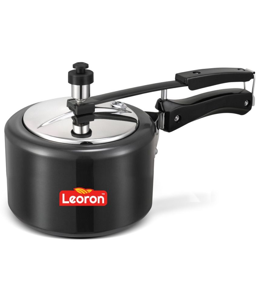     			LEORON 2 L Hard Anodized InnerLid Pressure Cooker With Induction Base