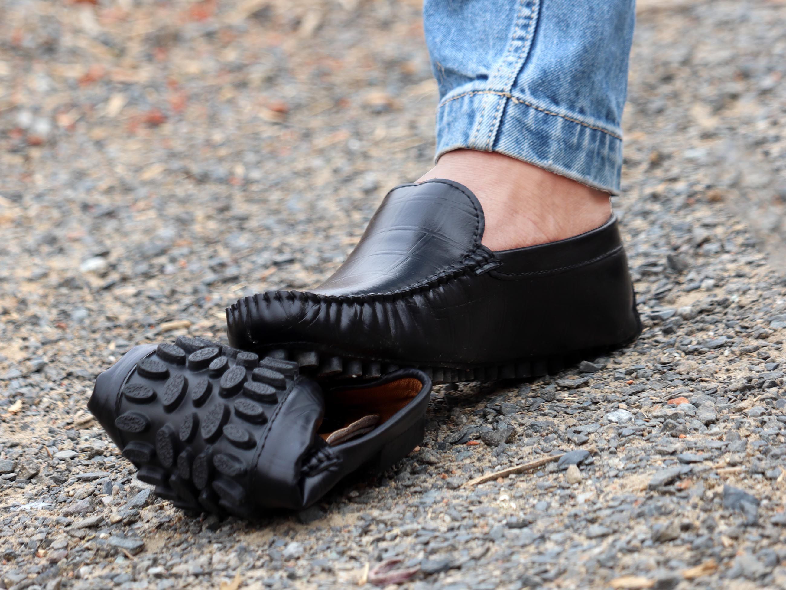     			Prolific - Black Men's Driving loafers
