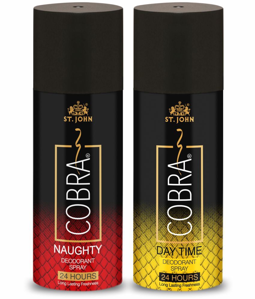     			St. John - Naughty & Day Time 150ml Each Deodorant Spray for Men,Women 300 ml ( Pack of 2 )