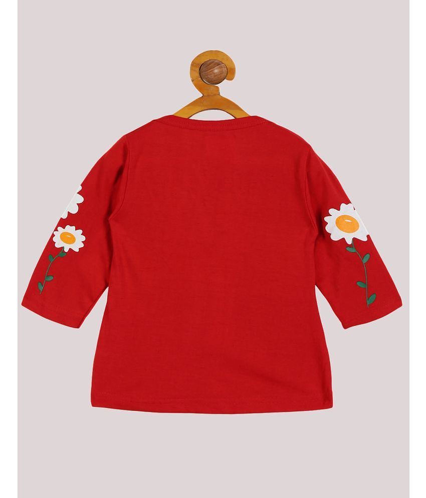 New Men Babeezworld - Red Cotton Baby Girl Frock ( Pack of 1 ) - 12-18 Months 2025 at ShopCircui