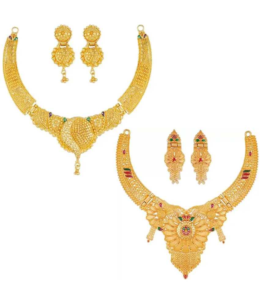 Snapdeal necklace set on sale combo