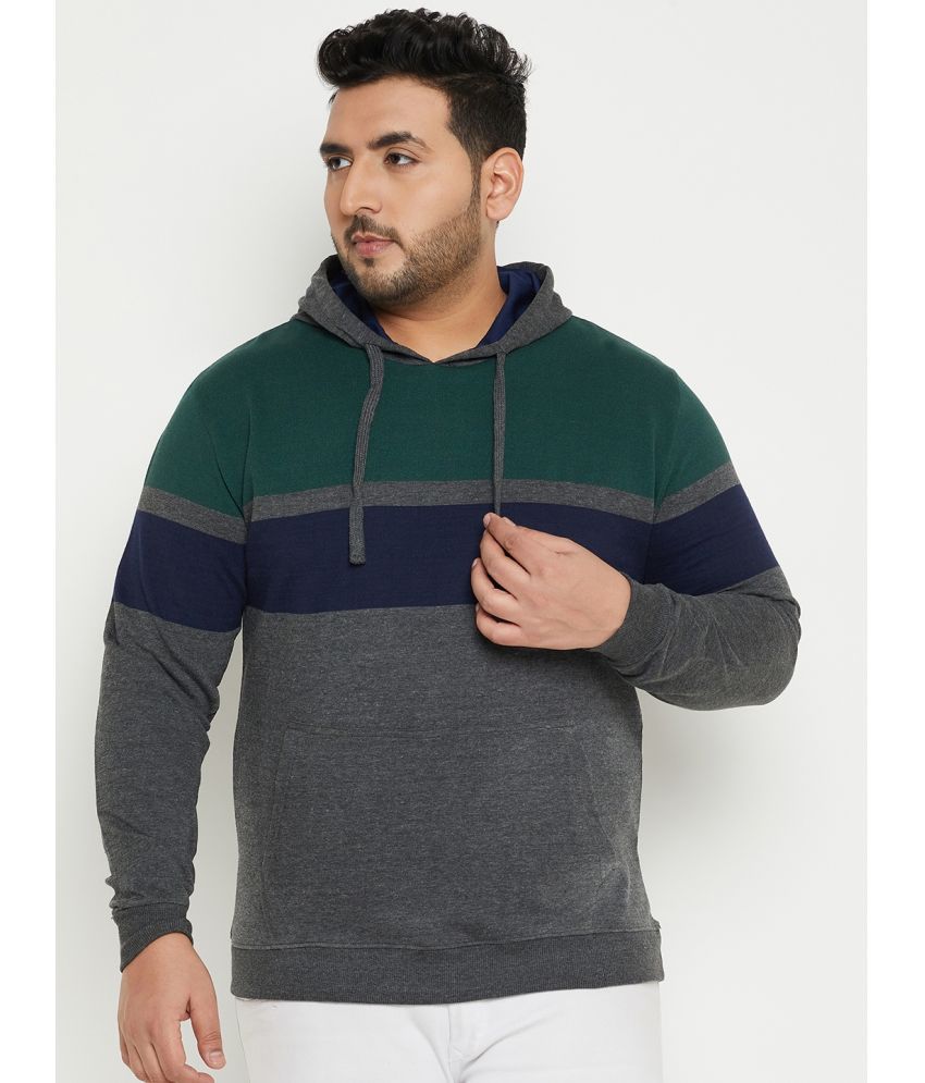     			AUSTIVO Fleece Hooded Men's Sweatshirt - Multi ( Pack of 1 )