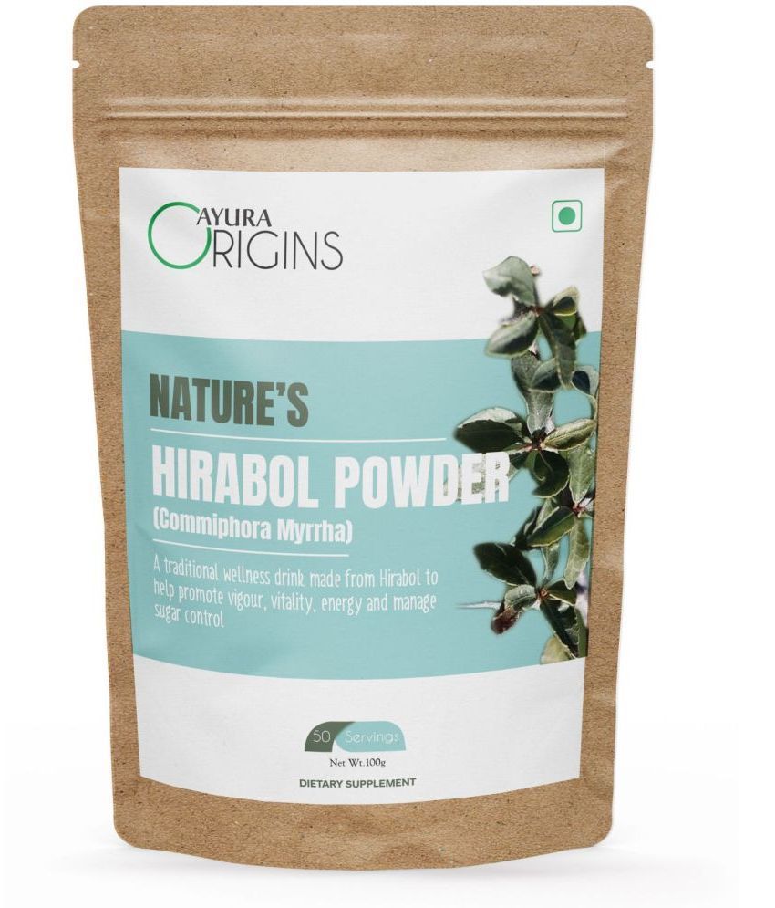     			Ayura Origin Nature's Hirabol Powder Nutrition Drink Powder 100 gm Unflavoured
