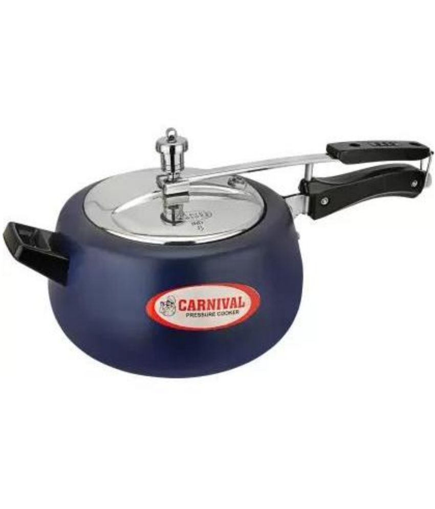     			Carnival Blue cooker 3.5 ltr 3.5 L Aluminium InnerLid Pressure Cooker Induction Stovetop Compatible