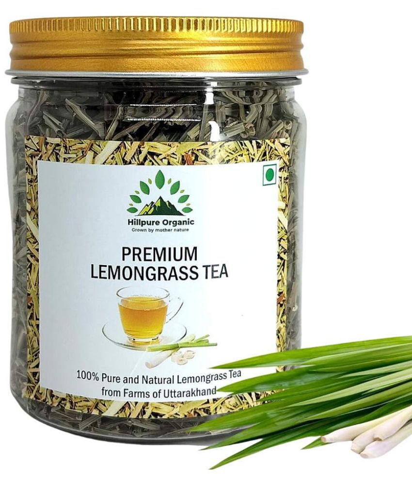     			Hillpure Organic Lemongrass Tea Loose Leaf 75 gm