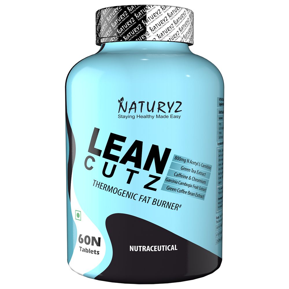     			NATURYZ Lean cutz Thermogenic Fat Burner with Carnitine & 7 Extracts for Men & Women (60 No)