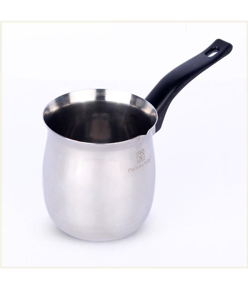     			The Indus Valley - Stainless Steel No Coating Pot ml ( Pack of 1 )