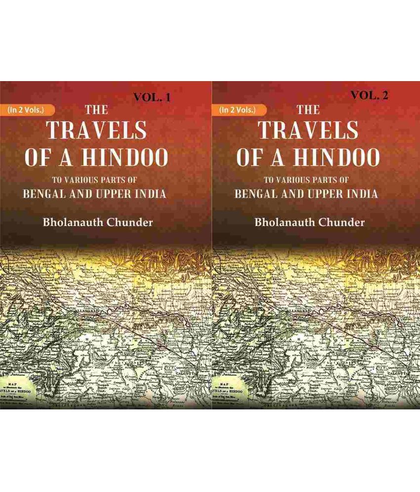     			The Travels of a Hindoo To Various Parts of Bengal and Upper India 2 Vols. Set