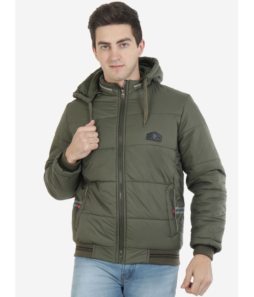     			xohy Nylon Men's Casual Jacket - Green ( Pack of 1 )