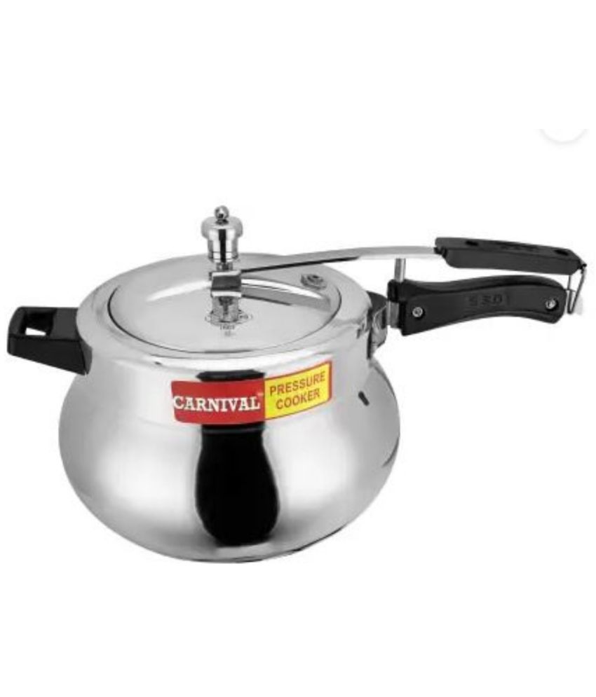     			Carnival Cooker 10 L Aluminium InnerLid Pressure Cooker Without Induction Base