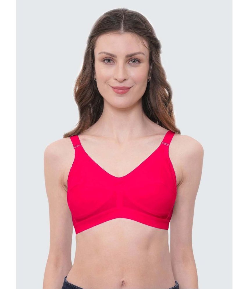     			Eve's Beauty - Pink Cotton Non Padded Women's Everyday Bra ( Pack of 1 )