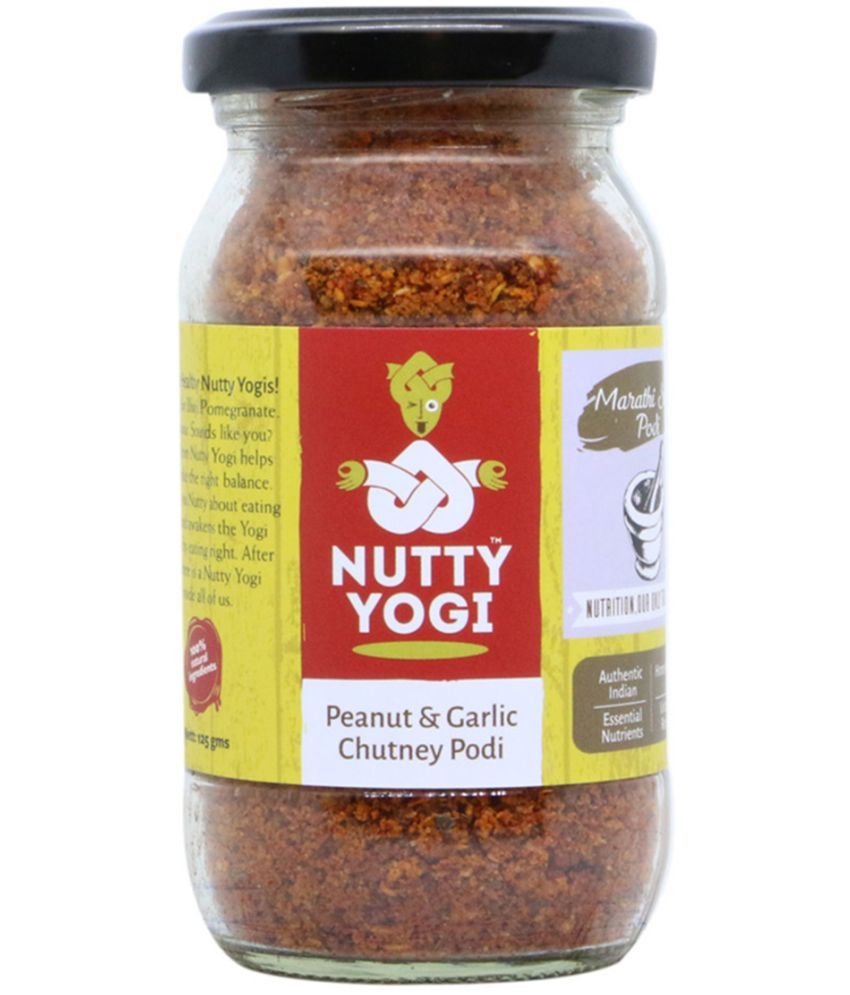     			Nutty Yogi Peanut & Garlic Podi Chutney 125 g