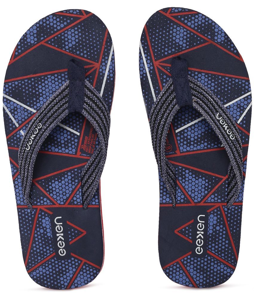     			Paragon - Navy Men's Thong Flip Flop