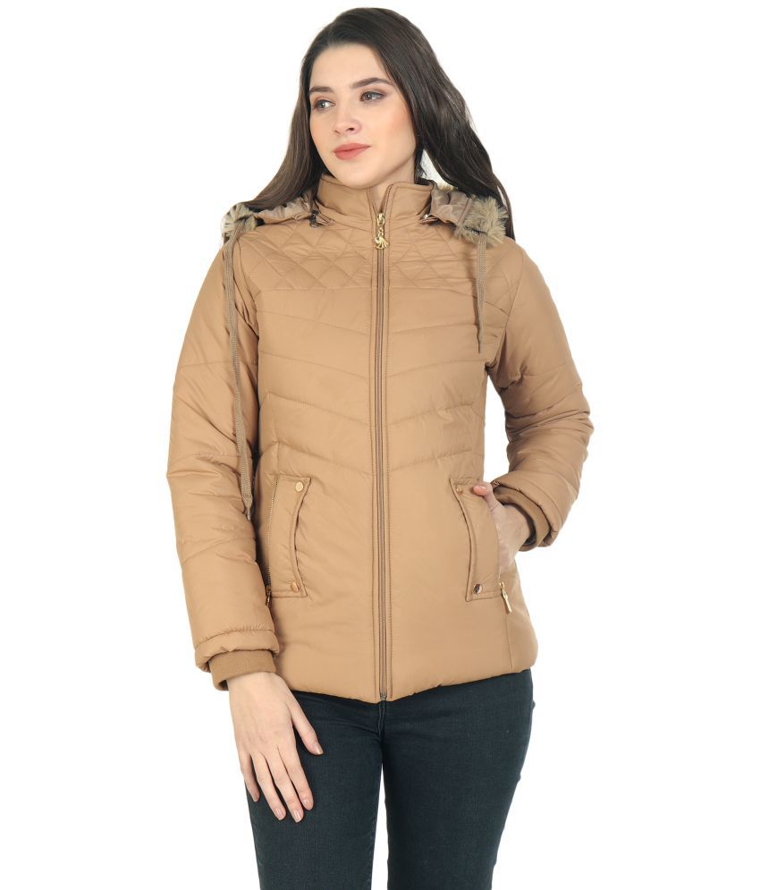     			xohy - Nylon Beige Jackets Pack of 1