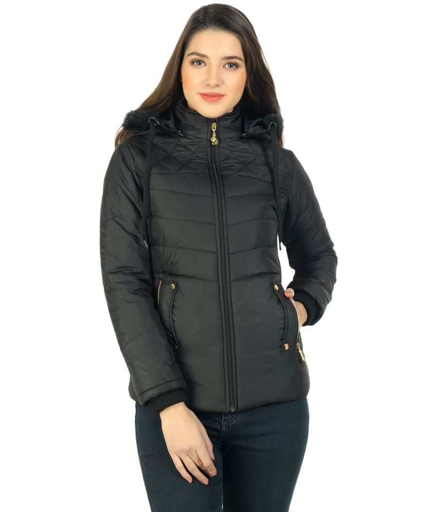     			xohy - Nylon Black Jackets Pack of 1