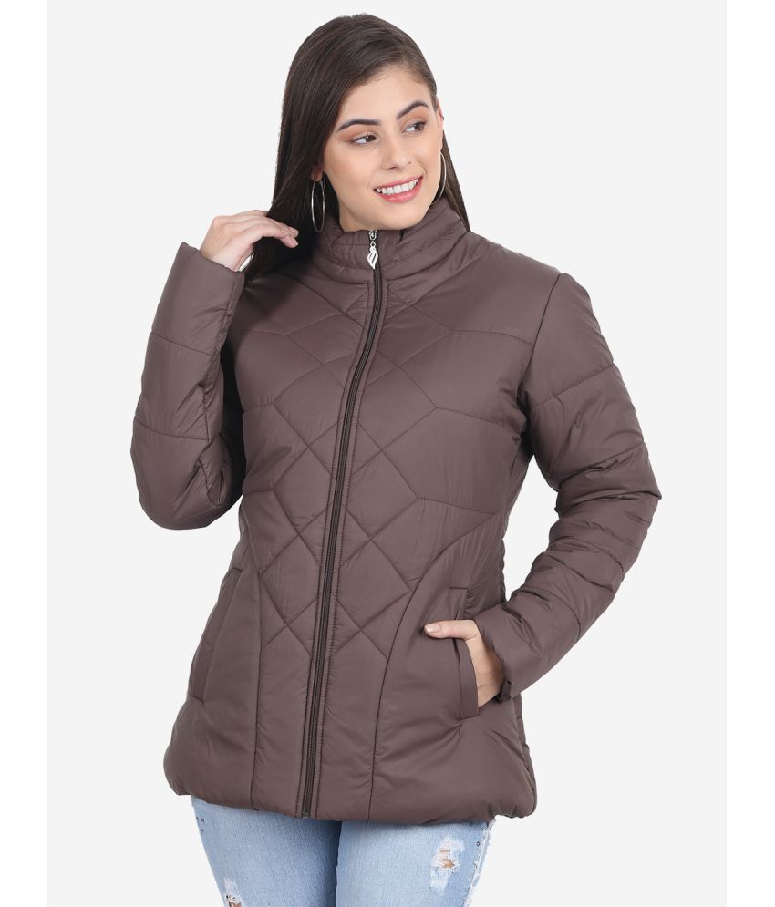     			xohy - Nylon Brown Jackets Pack of 1