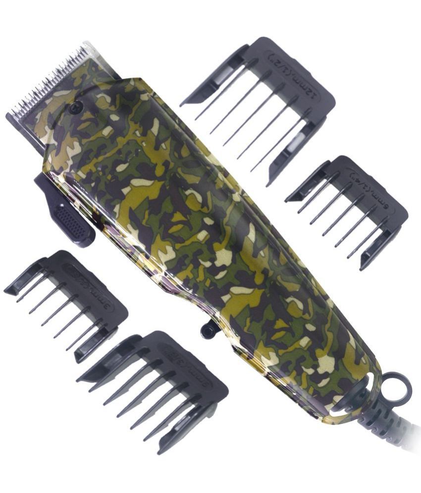     			JMALL - Hair Clipper Green Corded Clipper With 300 minutes Runtime