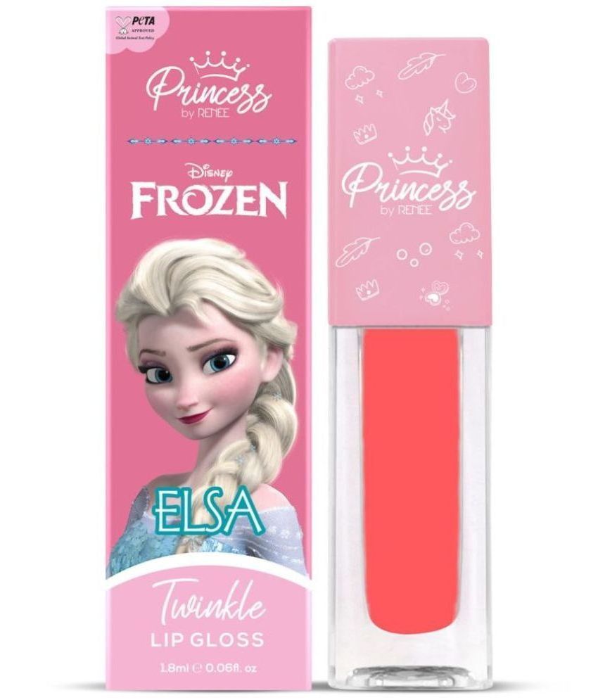     			Disney Frozen Princess By RENEE Twinkle Lip Gloss Elsa Pink , For Pre Teen Girls, 1.8 Ml