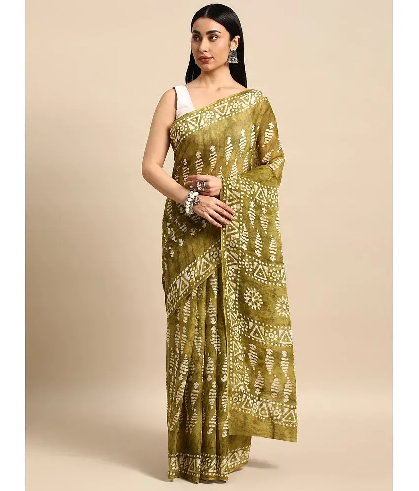 SHANVIKA Cotton Printed Saree Without Blouse Piece - Beige ( Pack of 1 )  Price in India - Buy SHANVIKA Cotton Printed Saree Without Blouse Piece -  Beige ( Pack of 1 ) Online at Snapdeal