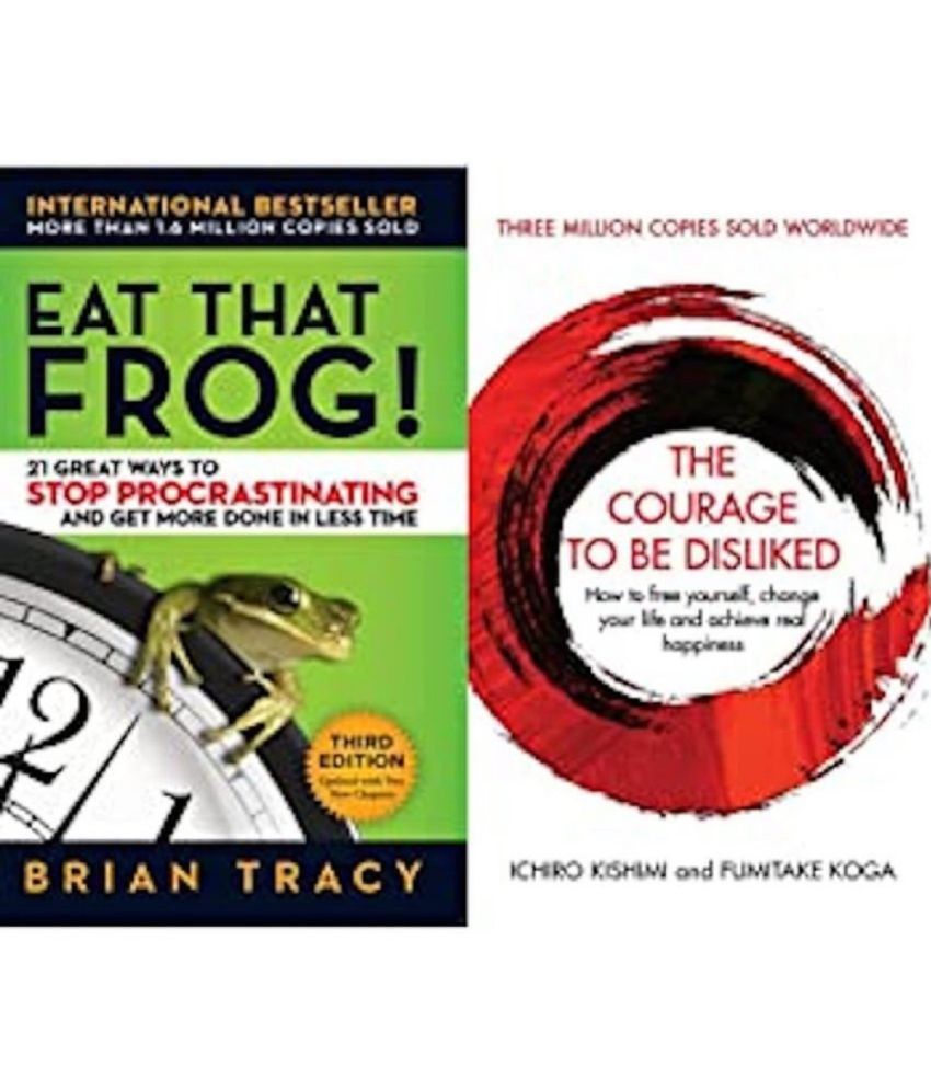     			Eat That Frog + The Courage To Be Disliked Product Bundle