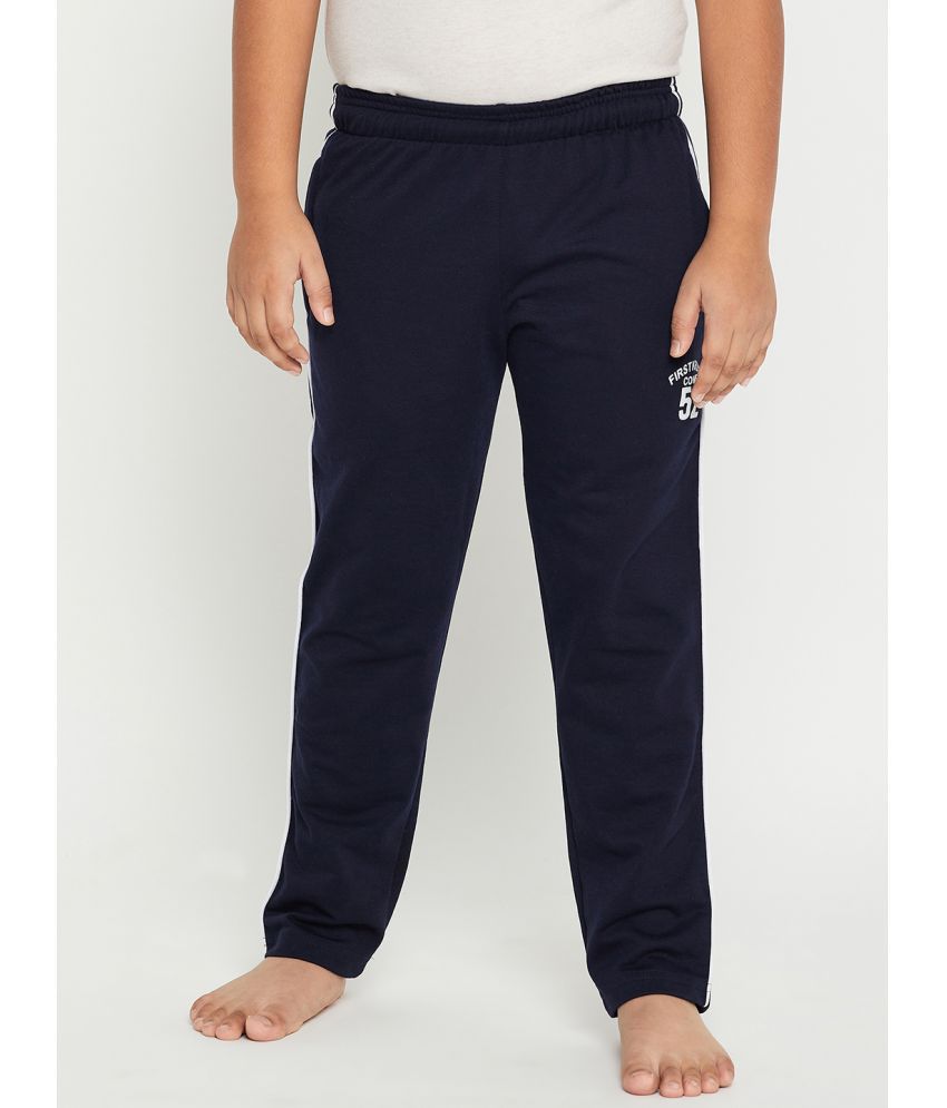     			First Krush - Navy Blue Cotton Boys Trackpant ( Pack of 1 )